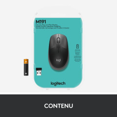 Souris - Logitech - M190 Full-Size Wireless Mouse | Soul Rebel E-Shop