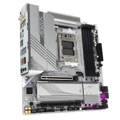 Cartes mères - GIGABYTE - B650M AORUS ELITE AX ICE Carte mère - AMD Ryzen série 9000, VRM 12+2+2 phases, jusqu'à 8000 MHz DDR5 (