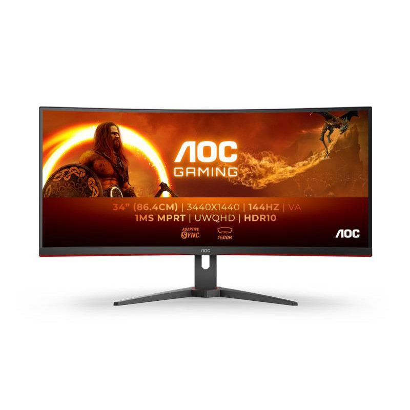 Écrans plats de PC - AOC - CU34G2XE/BK