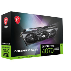 Cartes graphiques - MSI - GeForce RTX 4070 SUPER 12G GAMING X SLIM | Soul Rebel E-Shop