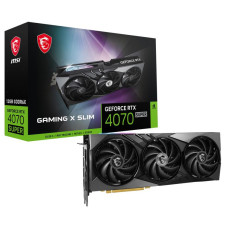 Cartes graphiques - MSI - GeForce RTX 4070 SUPER 12G GAMING X SLIM | Soul Rebel E-Shop