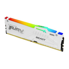 Modules de mémoire - Kingston Technology - 32 Go 5600 MT/s DDR5 CL36 DIMM (Kits de 2) FURY Beast White RGB EXPO | Soul Rebel E-S