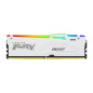 Modules de mémoire - Kingston Technology - 32 Go 5600 MT/s DDR5 CL40 DIMM (Kits de 2) FURY Beast White RGB XMP