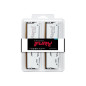 Modules de mémoire - Kingston Technology - 32 Go 5600 MT/s DDR5 CL40 DIMM (Kits de 2) FURY Beast White RGB XMP