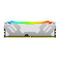 Modules de mémoire - Kingston Technology - 32Go 6400MT/s DDR5 CL32 DIMM (Kit de 2) FURY Renegade RGB Blanc XMP