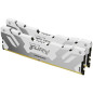 Modules de mémoire - Kingston Technology - DIMM DDR5 CL32 32 Go 6400 MT/s (kit de 2) FURY Renegade Blanc XMP