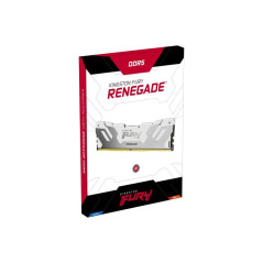 Modules de mémoire - Kingston Technology - 32Go 6400MT/s DDR5 CL32 DIMM (Kit de 2) FURY Renegade RGB Blanc XMP | Soul Rebel E-Sh