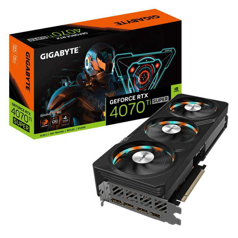 Cartes graphiques - GIGABYTE - GeForce RTX 4070 Ti SUPER GAMING OC 16G
