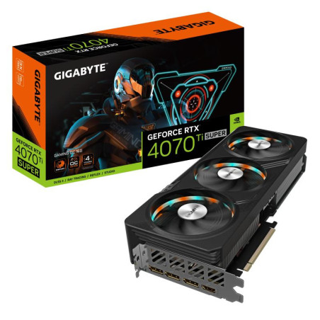 Cartes graphiques - GIGABYTE - GeForce RTX 4070 Ti SUPER GAMING OC 16G | Soul Rebel E-Shop