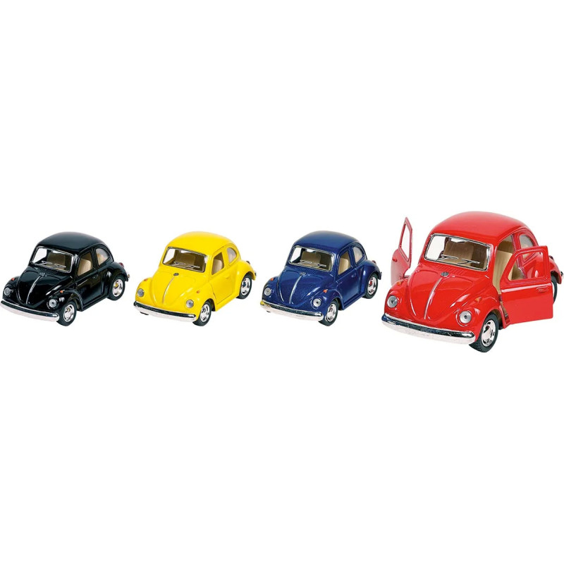 Display de 12 Volkswagen Coccinelle (1967), en métal, L de 10 cm - jouet à l'ancienne