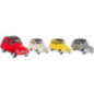 Set de 12 Citroën 2CV, en métal, 1/60, L de 7,6 cm - jouet à l'ancienne