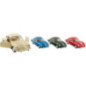 Display de 12 Porsche 356 B Carrera  2, en métal, 1/32, L de 12,5 cm - jouet à l'ancienne