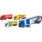 Display de 8 MAN TGX, 1/64, L de 24,5 cm - jouet à l'ancienne