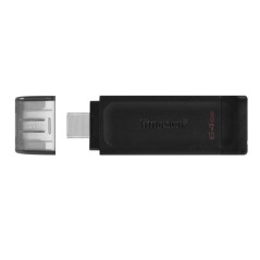 Lecteurs USB flash - Kingston Technology - 64Go USB-C 3.2 Gen 1 DataTraveler 70 | Soul Rebel E-Shop