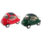Display de 12 BMW Isetta, Voiture de police et pompiers, métal, L de 8,5 cm - jouet à l'ancienne