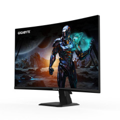 Écrans plats de PC - GIGABYTE - GS27FC Moniteur de jeu incurvé 27" FHD - 1920 x 1080, 1500R, 180Hz, 1 ms, 250 cd/m², FreeSync Pr