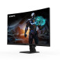 Écrans plats de PC - GIGABYTE - GS27FC Moniteur de jeu incurvé 27" FHD - 1920 x 1080, 1500R, 180Hz, 1 ms, 250 cd/m², FreeSync Pr
