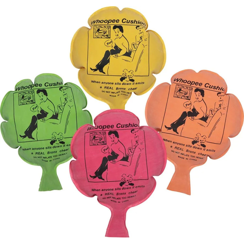 Set de 24 Coussin péteur, à gonfler soi-même - jouet à l'ancienne