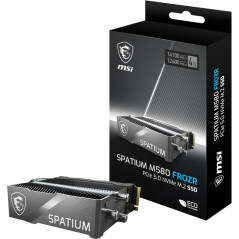 Disques SSD - MSI - SPATIUM M580 PCIe 5.0 NVMe M.2 FROZR 4TB | Soul Rebel E-Shop