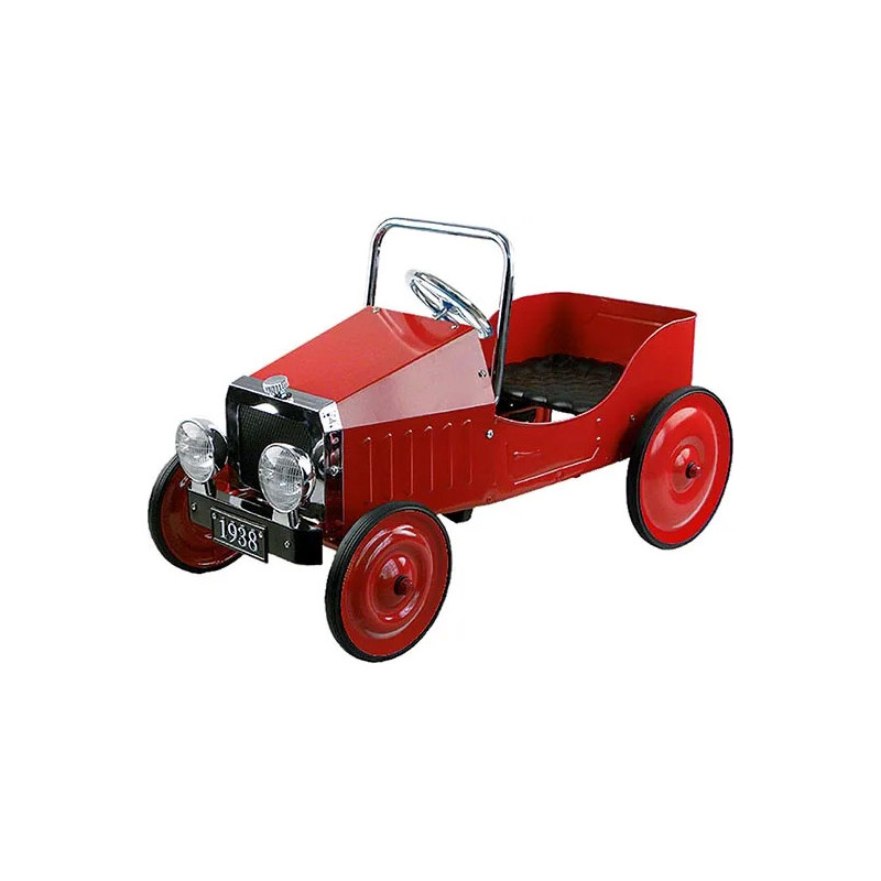 pièce 1 Voiture rouge à pédales (1938) - jouet à l'ancienne