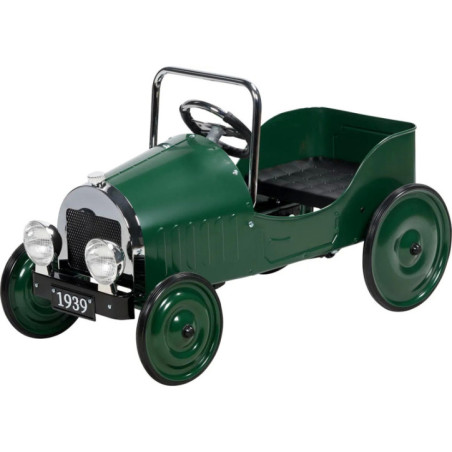 Voiture vert à pédales (1939) - Jouet à l'ancienne - Disponible sur Soul Rebel E-Shop