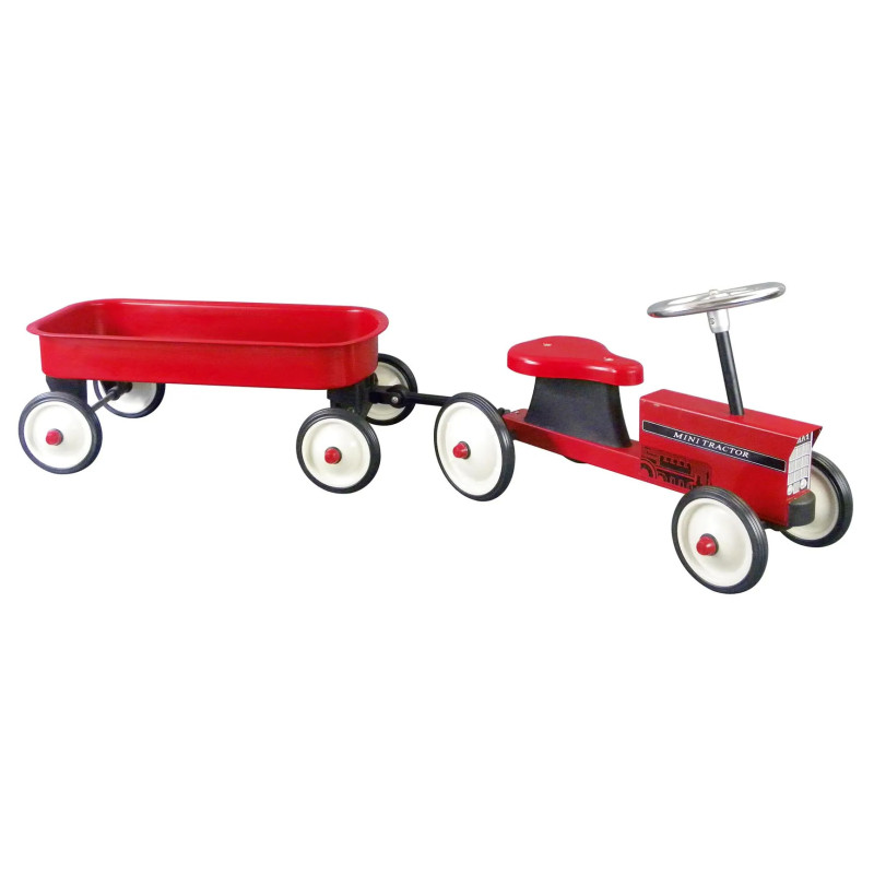 Part 1 Carrier, tractor with trailer - old-fashioned toy
