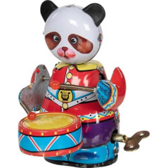 Panda avec tambour - Jouet à l'ancienne - Disponible sur Soul Rebel E-Shop