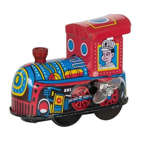 Mini locomotive - Jouet à l'ancienne - Disponible sur Soul Rebel E-Shop