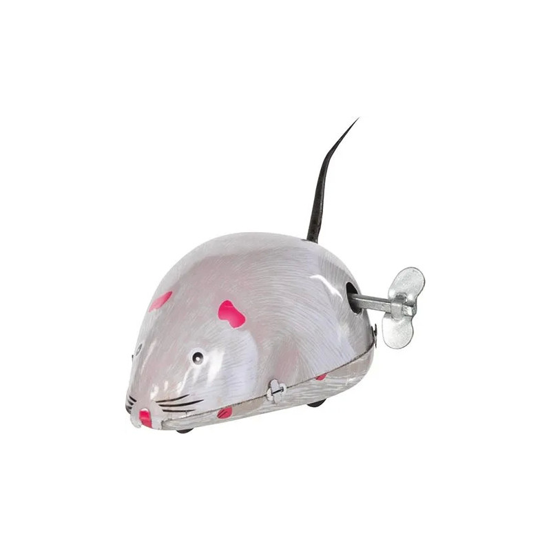 pièce 1 Souris grise - jouet à l'ancienne