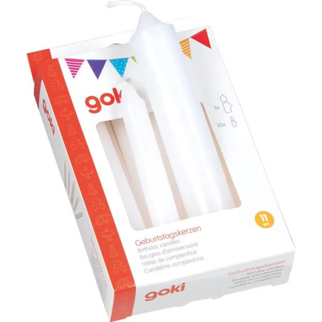 Set de bougies anniversaire - Jouet à l'ancienne - Disponible sur Soul Rebel E-Shop