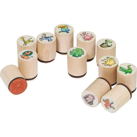 Tampons encreurs animaux - Jouet à l'ancienne - Disponible sur Soul Rebel E-Shop