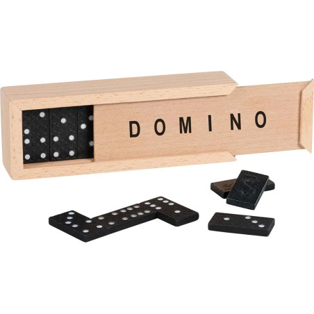 Dominos boîte en bois - Jouet à l'ancienne - Disponible sur Soul Rebel E-Shop