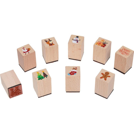 Tampons encreurs Noël - Jouet à l'ancienne - Disponible sur Soul Rebel E-Shop