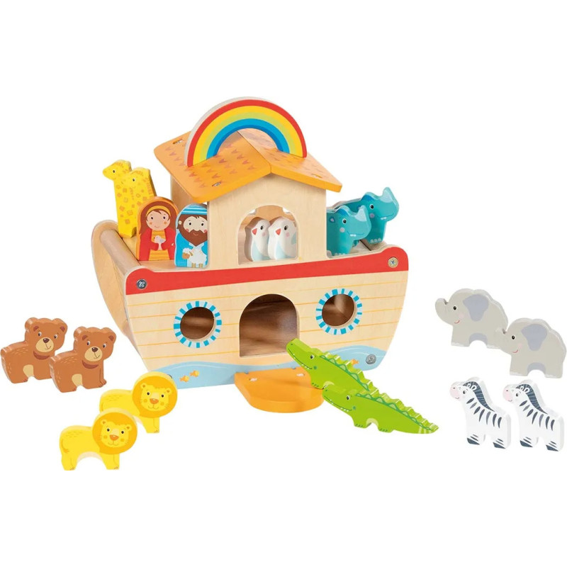 Set de 1 Arche de Noé - jouet à l'ancienne