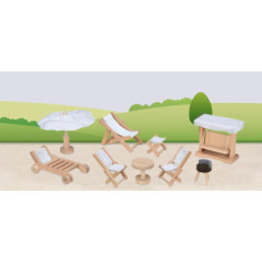 Meubles de jardin - Jouet à l'ancienne - Disponible sur Soul Rebel E-Shop