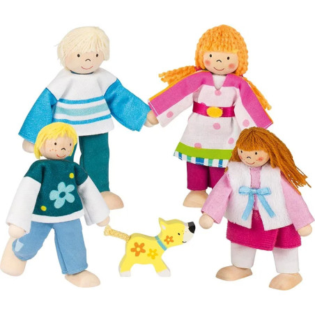 Poupées flexibles famille - Jouet à l'ancienne - Disponible sur Soul Rebel E-Shop
