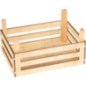 Set de 3 Cagette vide pour fruits et légumes - jouet à l'ancienne