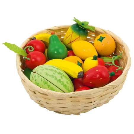 Corbeille de fruits - Jouet à l'ancienne - Disponible sur Soul Rebel E-Shop