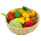Set de 1 Corbeille de fruits - jouet à l'ancienne