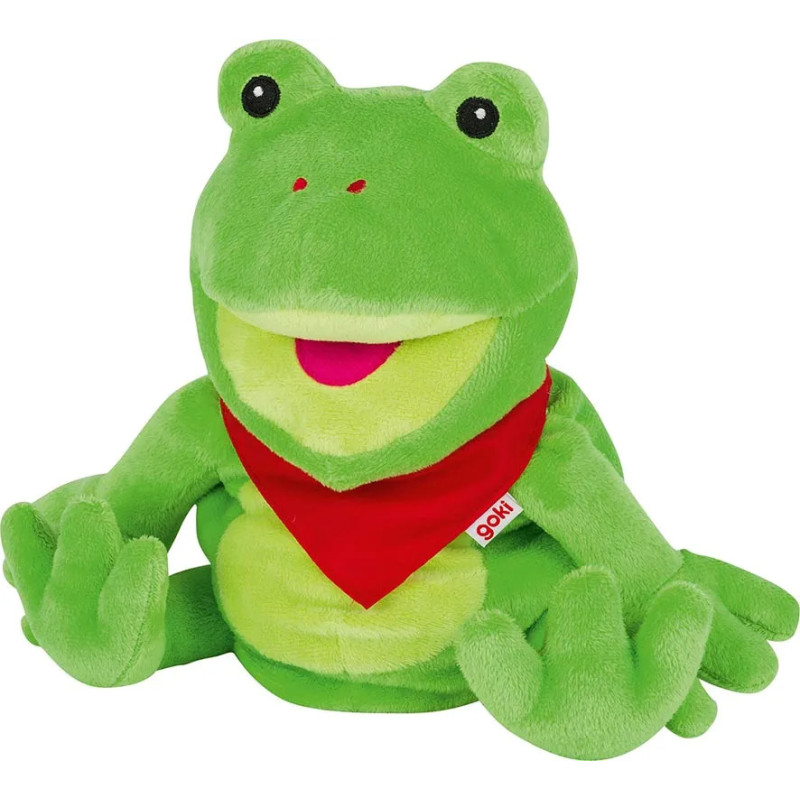 pièce 1 Marionnette grenouille Frilo - jouet à l'ancienne