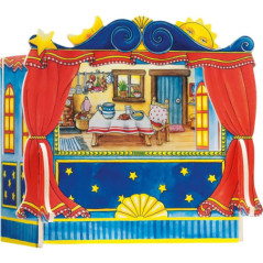 Théâtre de marionnettes à doigt - Jouet à l'ancienne - Disponible sur Soul Rebel E-Shop