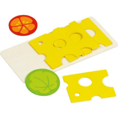 Tranches de fromage - Jouet à l'ancienne - Disponible sur Soul Rebel E-Shop