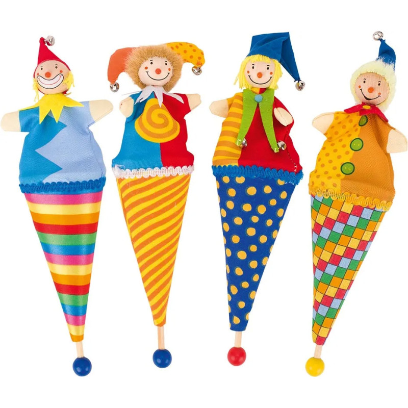 Set de 24 Marottes guignol - jouet à l'ancienne