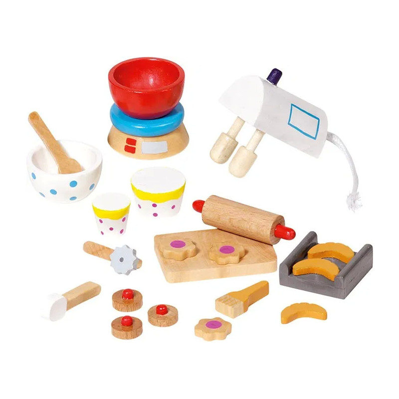 Set de 1 Accessoires pâtisserie - jouet à l'ancienne