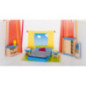 Set de 1 Meubles de poupées, chambre à coucher - jouet à l'ancienne