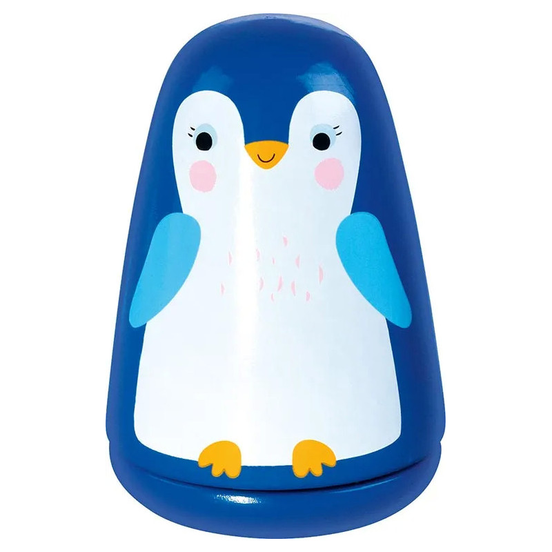 pièce 1 Boîte à musique Bonne nuit petit pingouin - jouet à l'ancienne