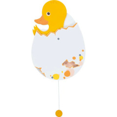 Pantin Qui va sortir de l'œuf ? Canard Emmi - Jouet à l'ancienne - Disponible sur Soul Rebel E-Shop