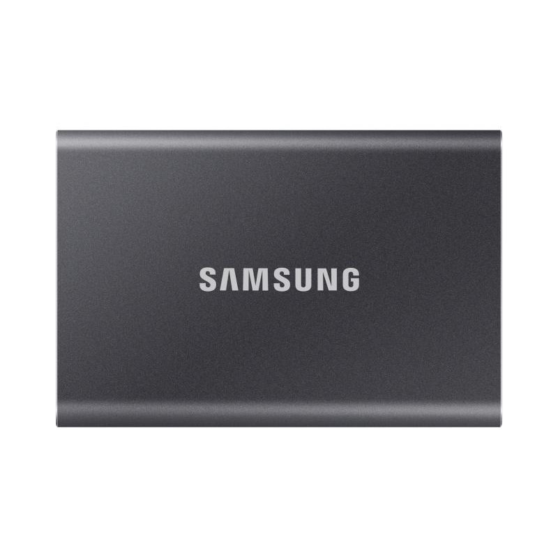 Lecteurs à circuits intégrés externes - Samsung - SSD externe T7 USB 3.2 4 To (Gris)