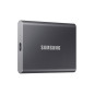 Lecteurs à circuits intégrés externes - Samsung - SSD externe T7 USB 3.2 4 To (Gris)