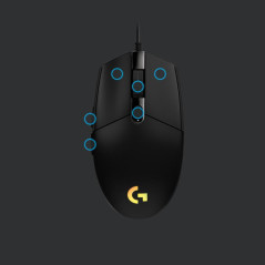 Logitech G203 Gaming Mouse LIGHTSYNC